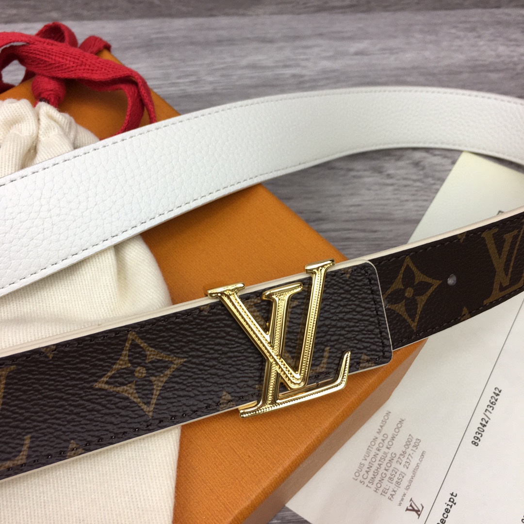 LV Women Initiales 30mm Reversible Belt M0565Q